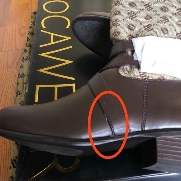 New Rocawear Brown Riding Boots - Picture 5 of 7